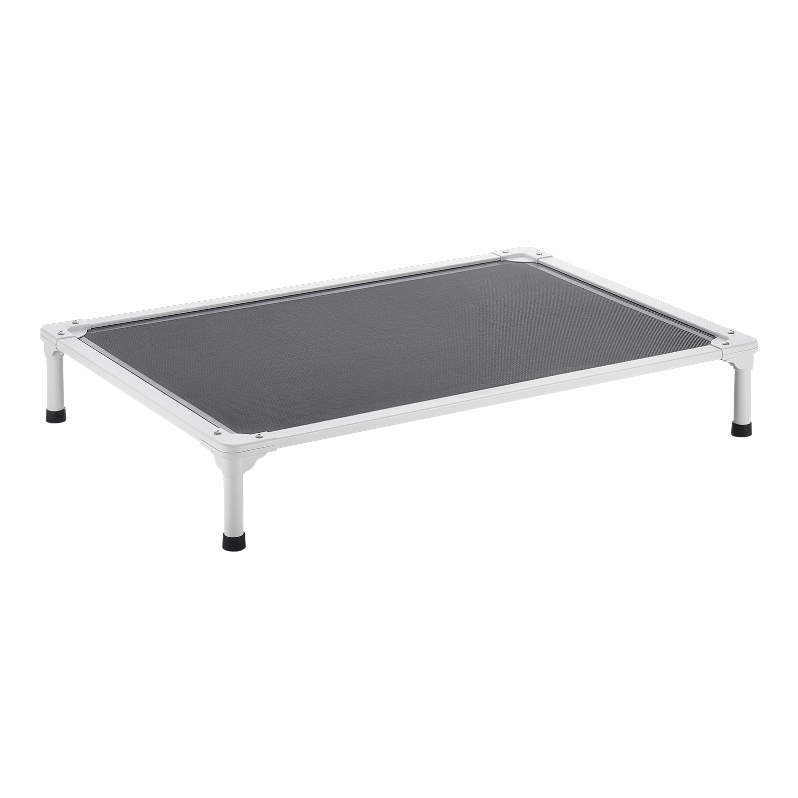 Elevated Dog Bed For Large Dogs Portable Raised Pet Cot Mesh_voghion.com